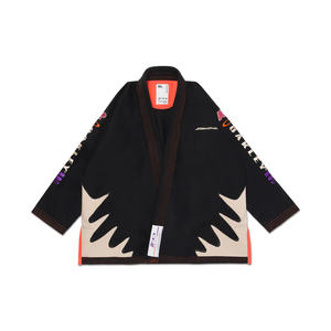 Último Modelo Albino & Preto (A&P) x Oakley Black Brazilian Jiu-Jitsu Gi, Conjunto de Uniformes Colaborativos para Artes Marciales - Product Image 1