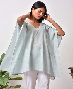 ชุดเดรสยาวถึงพื้นระบายอากาศได้สีเขียวมะกอกสวมใส่สบายที่สุดชุดนอนสีขาวขาวซักได้ตามธรรมชาติ - Product Image 5