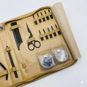 Kits de Herramientas para Extensiones de Cabello a Precios de Mayoreo: Alicates, Peine, Tijeras, 2 Cajas de Cuentas, Hilo, Agujas y Clips - Product Image 2