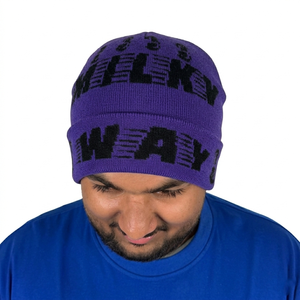 Gorros de Punto Personalizados al por Mayor para Hombre y Mujer, Gorros de Invierno Tejidos, Gorros de Jacquard de Alta Calidad en Oferta - Product Image 3