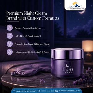 Crème de Nuit Hydratante Visage Lunar à Marque Blanche pour Soin du Soir - Product Image 2