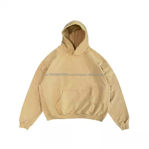 Sudadera con Capucha Personalizada al por Mayor, Estilo Casual, Hombros Caídos, Sudadera con Capucha de Algodón para Hombre - Product Image 3