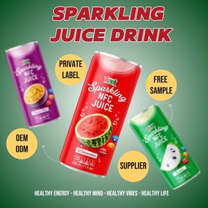 Bebida de Jugo de Mango Espumoso 330ml (Paquete de 24), Sin OMG, Sin Azúcar Añadida, Proveedor Mayorista, Muestra Gratuita, OEM ODM - Product Image 4