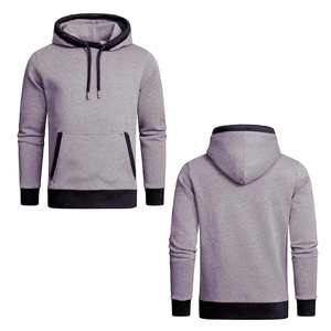 Wholesale Solid Lined Winter Blank <b>Hoodie</b> <b>Plain</b> Unisex Pullover Hooded Sweatshirt for Custom Printing & Embroidery - Product Image 3
