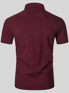 Camiseta Polo Safaa Premium Sap Matti Pique - Polo de Alta Calidad 100% Algodón Transpirable para Uniforme Corporativo Masculino - Product Image 3