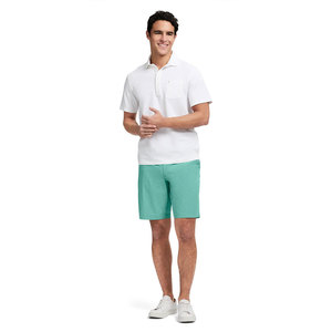 Pantalones Cortos Bermuda de Algodón y Spandex para Hombre, de Primera Calidad, en Tela Oxford, Colores Sólidos, Ecológicos, Antiarrugas, de Secado Rápido y Cintura Elástica - Product Image 6