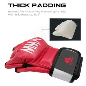 ขายตรงจากโรงงาน ถุงมือ MMA หนังคุณภาพสูง บริการ OEM แบบกำหนดเอง อุปกรณ์ฝึกซ้อมมวย - Product Image 2