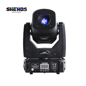 ไฟสปอตไลท์ SHEHDS 80W แบบเคลื่อนย้ายได้ พร้อมปริซึม 3 ชิ้น สำหรับงานแสดง ดีเจ งานแต่งงาน - Product Image 2