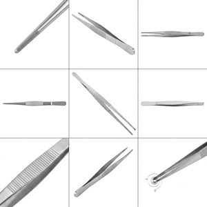 Pince de cuisine en acier inoxydable de 12 pouces, pince alimentaire manuelle pour la cuisson et l'utilisation en cuisine / Pince longue - Product Image 2