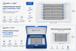 ระบบเติม204และชุดเครื่องมือทันตกรรมไทเทเนียมแบบพรีเมี่ยม - Product Image 4