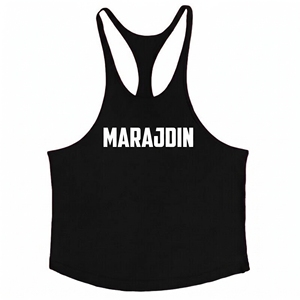 <b>Men</b> Casual Bodybuilding Stringer Tank Tops Vest Gym <b>Singlets</b> Custom Printing Button Quick Dry Breathable Eco-Friendly - Product Image 1