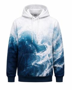 Men's Solid <b>Raglan</b> Sleeve Hooded Sweatshirt Regular Fit Casual Pullover Pocket Sublimation Print Breathable Quick Dry - Product Image 2