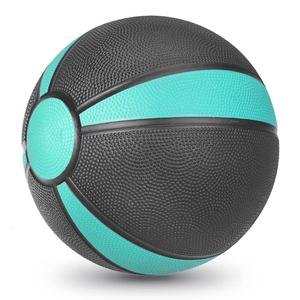 Ballon lesté antidérapant en caoutchouc/vinyle écologique pour le renforcement et l'entraînement du tronc - Product Image 1