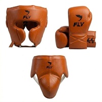 Ensemble de boxe Fly de haute qualité, tout neuf, kit de boxe Fly personnalisé, équipement de boxe Fly en cuir véritable, ensemble complet