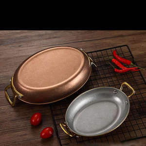 Assiette Créative Classique en Acier Inoxydable Écologique pour Plats Occidentaux, Fruits de Mer, Desserts, Steaks - Assiettes Durables (unité individuelle) - Product Image 4