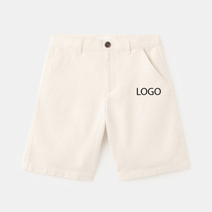 Vêtements décontractés tendance pour garçons, style streetwear, pour acheteurs en gros, en tissu coton / Bas de pyjama élégants pour enfants avec fermeture boutonnée et poches - Product Image 1