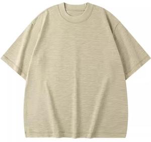 T-shirt de travail pour hommes en coton 100% pur, 180 grammes, couleur unie, impression personnalisée du logo par sublimation, stock en gros, vêtements pour hommes - Product Image 3