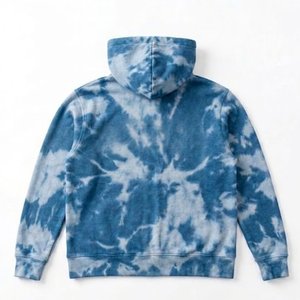 Nuevo Conjunto de Sudadera con Capucha y Pantalones Cortos Tie Dye para Hombre con Logotipo Personalizado, Chándal con Gráficos de Pedrería, Sudadera con Cremallera, Conjunto de Ropa Casual Urbana - Product Image 3