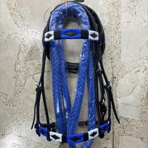 บังเหียนโปโลหนังแท้คุณภาพระดับพรีเมียมทนทานต่อการขี่ม้าขี่ม้าแบบตะวันตกผลิตภัณฑ์ม้าระดับไฮเอนด์ - Product Image 1