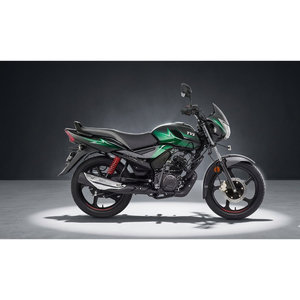 TVS "STAR CITY PLUS " MOTORCYCLE Base Black gold <b>engine</b> cover TVS Radeon Base Edition TVS Star City Plus motorcycle - Product Image 1