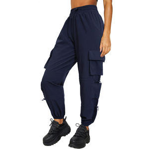 Pantalon cargo léger, confortable et élégant, nouvelle arrivée, vente en gros, OEM, pantalon cargo pour femmes avec logo personnalisé de haute qualité - Product Image 1