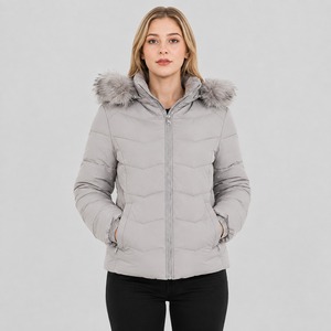 Bubble Jacket Oversized <b>Winter</b> Puffer Coat Warm <b>Quilted</b> Insulated Outerwear Lightweight Hooded Jacket Casual Fashion Women - Product Image 1