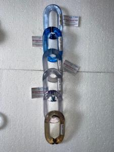 Grandes chaînes en résine transparente colorées pour la décoration murale, projets de bricolage, séparateurs de pièce et accessoires de rideaux - Product Image 4