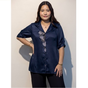 100% Cotton <b>Half</b> Sleeve <b>Shirt</b> for Women Comfortable & Breathable Casual Wear and Party Wear <b>Shirt</b> Buy Direct from Supplier - Product Image 1