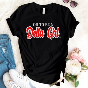 Camisetas Personalizadas al por Mayor para Clubes, Color Rojo, con Estampado Gráfico de Letras Blancas, de Algodón, Estilo Deportivo para Mujeres y Chicas, Eventos Deportivos - Product Image 4