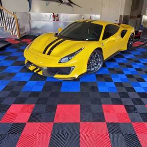 Hot Seller PP 40*40*1.8Factory Direct Supply <b>Cheap</b> Plastic Interlocking <b>Flooring</b> Tiles <b>Garage</b> Floor Tiles - Product Image 4