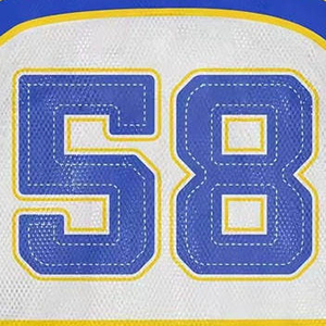 Camiseta de Fútbol Americano Ligera con Diseño de Paneles Dinámicos y Cuello en V de Malla de Alto Rendimiento 2026, con Número Impreso, Unisex, Ropa al por Mayor OEM - Product Image 6