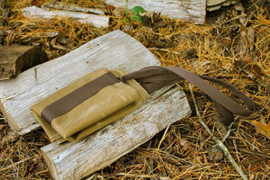 Bolsa de transporte de leña de cuero resistente para chimenea, servicio OEM - Product Image 5