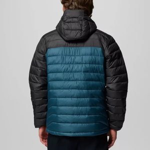 Veste matelassée légère pour homme, chaude, à capuche, entièrement zippée, pour l'hiver, décontractée, pour l'extérieur, résistante à l'eau, fabrication OEM ODM personnalisée - Product Image 3