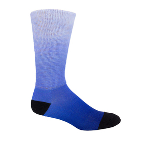 Calcetines Deportivos Azules para Adultos, Transpirables, de Punto, para Correr y Baloncesto, Resistentes a Desgarros, Color Sólido, con Spandex, para Primavera - Product Image 5
