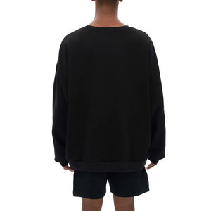 Sudadera de Cuello Redondo Lisa de Alta Calidad al por Mayor para Hombre, Sudaderas con Capucha a la Moda, Sudadera Personalizada, Ropa Deportiva con Logotipo Bordado en 3D - Product Image 3