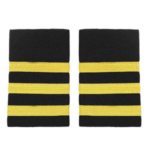 Epaulettes de Uniforme, Epaulettes de Piloto, Placas de Hombro, Epaulettes de Grado de Capitán - Product Image 1
