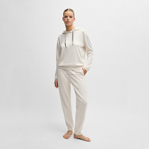 Ensembles de sweat à capuche et de pantalons pour femmes, légers et de marque personnalisée, survêtements d'entraînement sportif de style hivernal pour femmes - Product Image 1