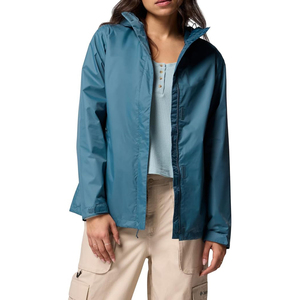 Ripstop Nylon <b>Windbreaker</b> Jacket Men Lightweight Tear Resistant Outdoor Hiking <b>Camping</b> Breathable Waterproof Hooded - Product Image 4
