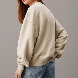 เสื้อสเวตเชิ้ตผู้หญิงผ้าฝ้าย 100% สำหรับฤดูหนาว น้ำหนักเบา ทนทาน ระบายอากาศได้ดี เป็นมิตรกับสิ่งแวดล้อม ออกแบบมาเพื่อความสบายในชีวิตประจำวันและสไตล์ลำลอง - Product Image 3
