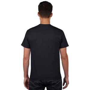 T-shirt pour homme en coton 100% au design unique, style personnalisé, polyester, couleur unie, séchage rapide - Product Image 2