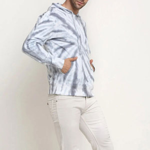 Sudaderas con Capucha Tie Dye para Hombre de Marca Privada, Transpirables, Básicas, de Algodón Mezclado, de Manga Larga - Product Image 2