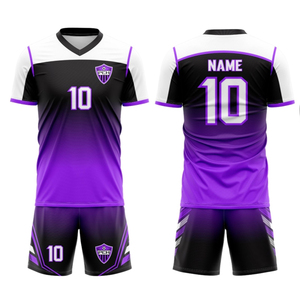 Ensemble de tenue de football vert fluo pour le sport en gros, qualité durable - Product Image 3
