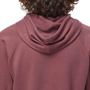 Soft Cotton Feel Unisex <b>Lightweight</b> <b>Hoodie</b> Pullover Sweatshirt Loopback Terry Fabric Comfortable Everyday Casual Wear - Product Image 5