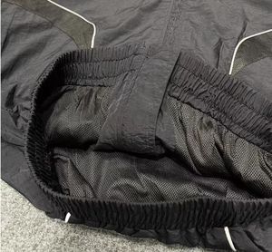 Custom Men Women Nylon Tracksuit Baggy <b>Zip</b> <b>Up</b> <b>Jacket</b> Hoodie Jogger Set Sport Windbreaker with Reflective Logo Wholesale - Product Image 6