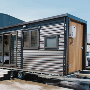 Modular Steel Structure Container Travel House Prefabricated Mobile Home Cabin Portable <b>Trailer</b> with Kitchen - Product Image 4