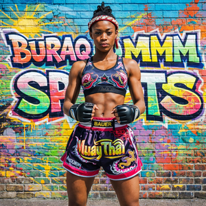 กางเกงมวย MMA สั่งทำขายส่ง แบรนด์ส่วนตัว แบบซับลิเมชั่น สำหรับนักมวยไทย ผู้ชาย ผู้หญิง เด็ก และผู้ใหญ่ - Product Image 1