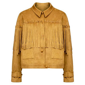 Women Slim Fit Genuine <b>Leather</b> <b>Jacket</b> Stylish Casual Long Sleeve Windproof Biker <b>Jacket</b> New Arrival Premium Quality - Product Image 3