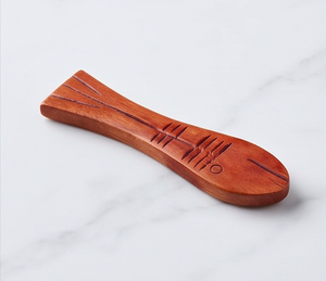 4 piezas de soportes para cucharas de madera con forma de pez, ecológicos, hechos a mano, para uso en la cocina y en el hogar. - Product Image 3