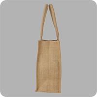 Sac de courses réutilisable en jute épais, personnalisé avec logo sérigraphié, faible MOQ, idéal pour les sacs de plage et les sacs fourre-tout