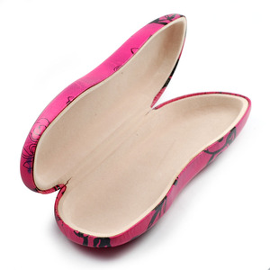 กล่องใส่แว่นตาทรงสี่เหลี่ยมผืนผ้าลายดอกไม้สีชมพูทันสมัย - Product Image 2